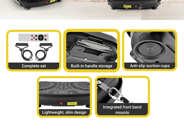 Vibration Plate Exercise Machine for Home Gym