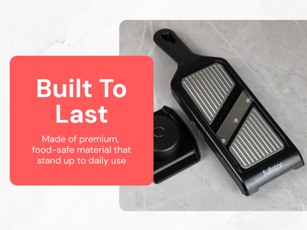 Fullstar handheld mandoline slicer durable 