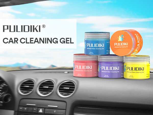 Car Cleaning Gel Blue