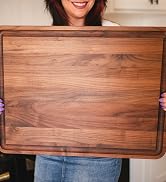 extra large walnut butcher block