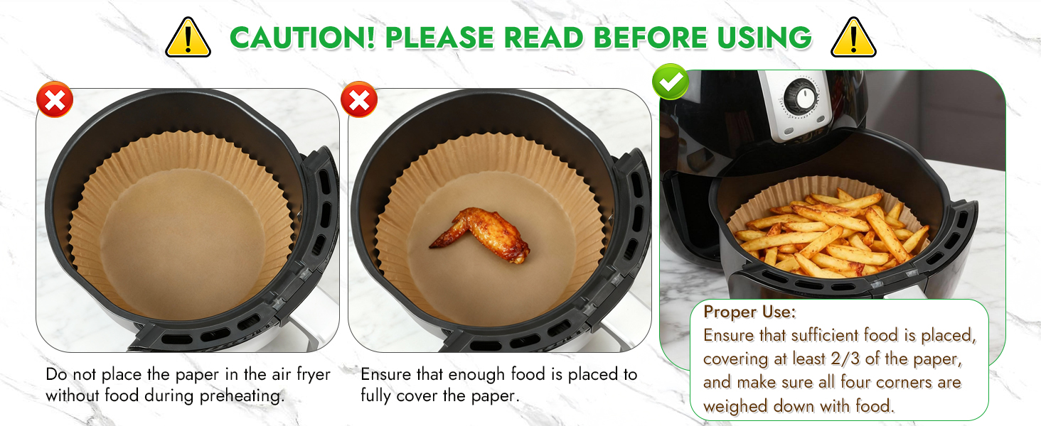 air fryer liners disposable