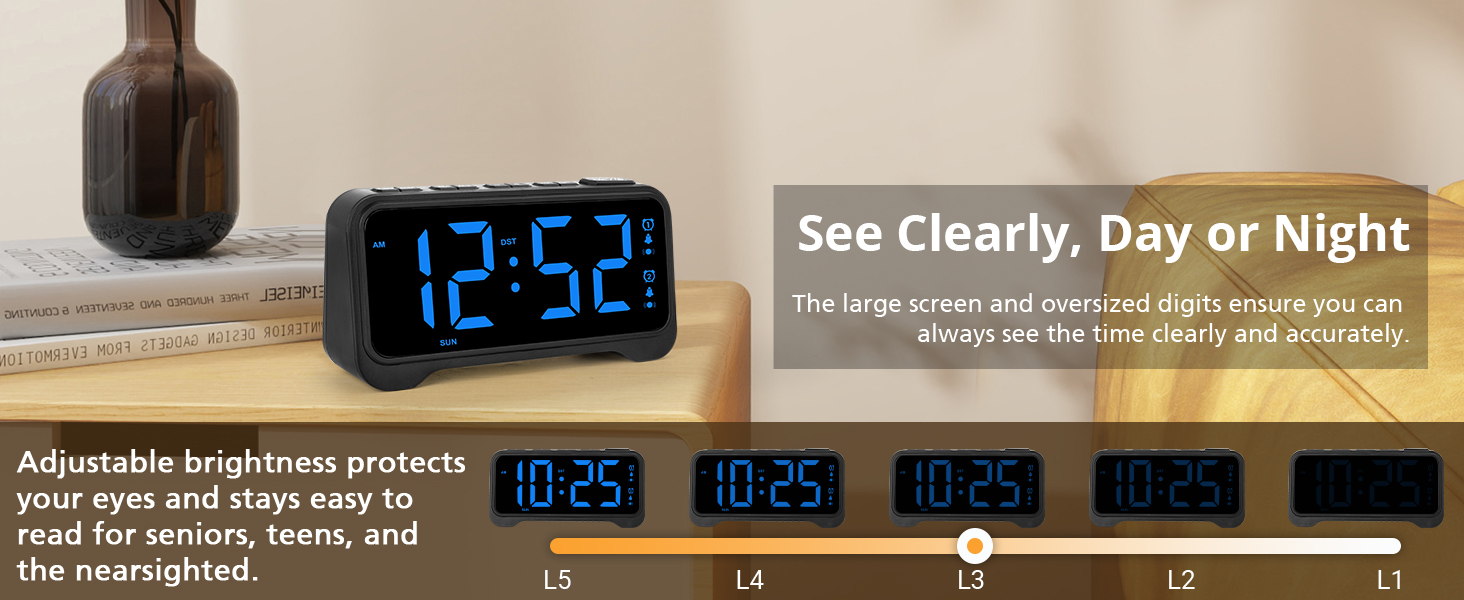 alarm clock for deaf