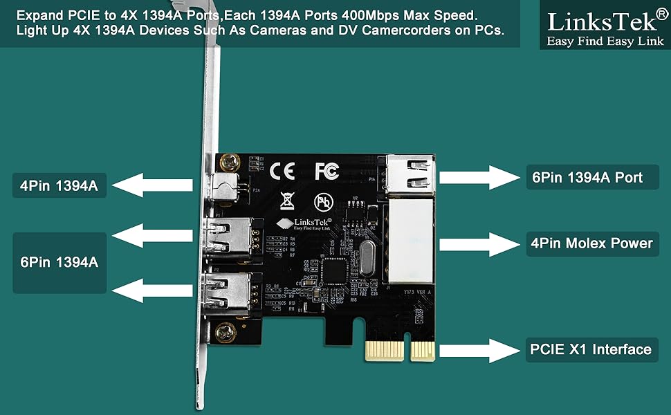 PCIE parallel port cards IEEE 1284 DB25 parallel port cards