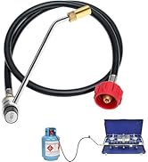 1 lb to 20 lb Propane Adapter Hose &amp; 5430 Stove Regulator Replacement for Coleman Stove 5413 5442...