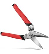 Heavy Duty Industrial Scissors,8'' Heavy Duty Carpet Shears,Built in Spring,Utility Cardboard Mul...