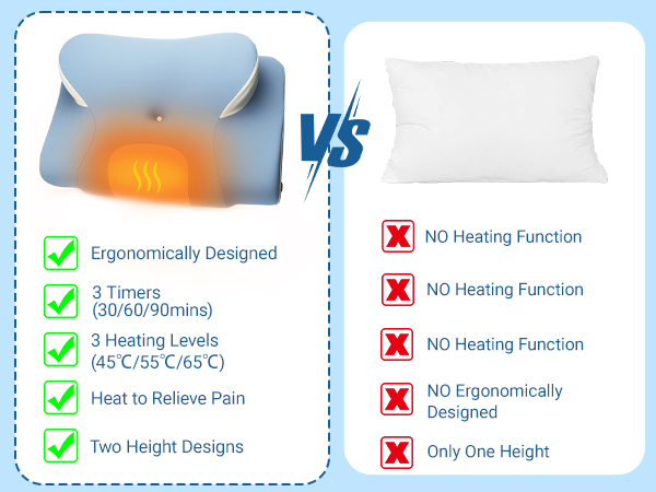 heated pillow