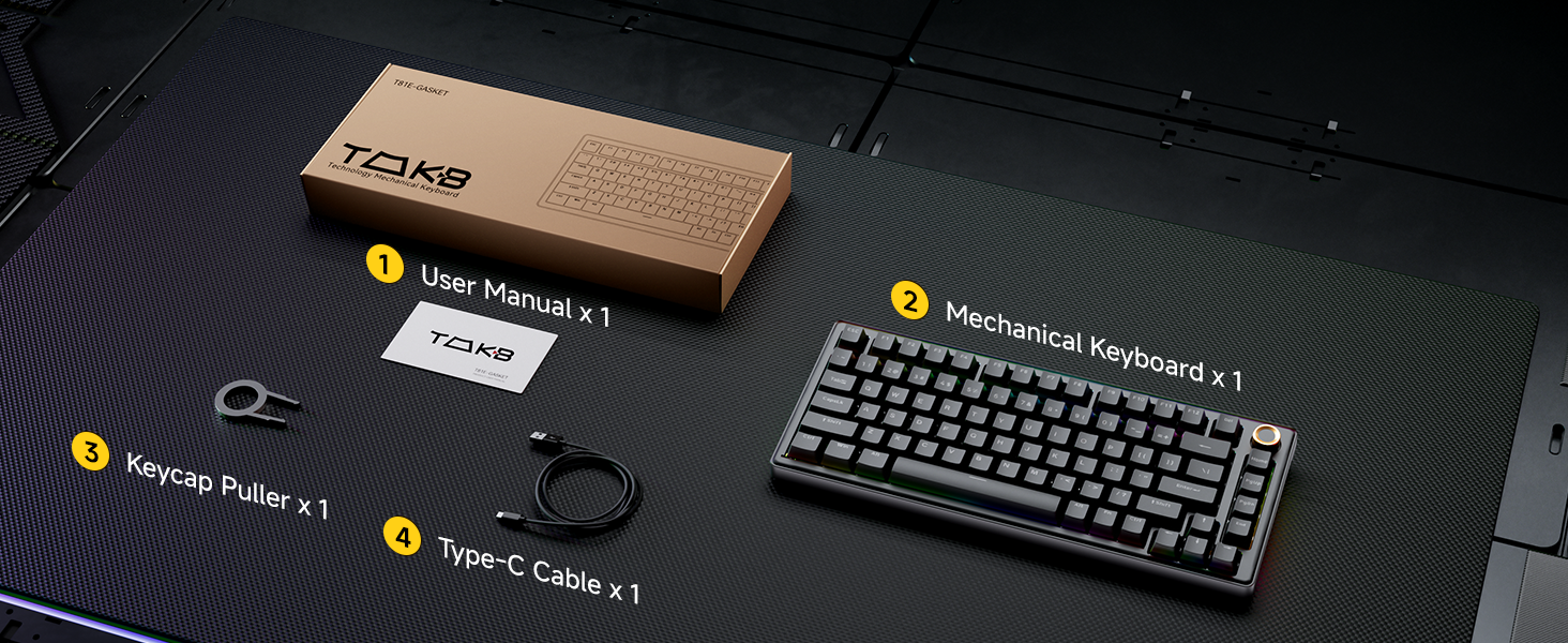 T81E Mechanical Gaming Keyboard