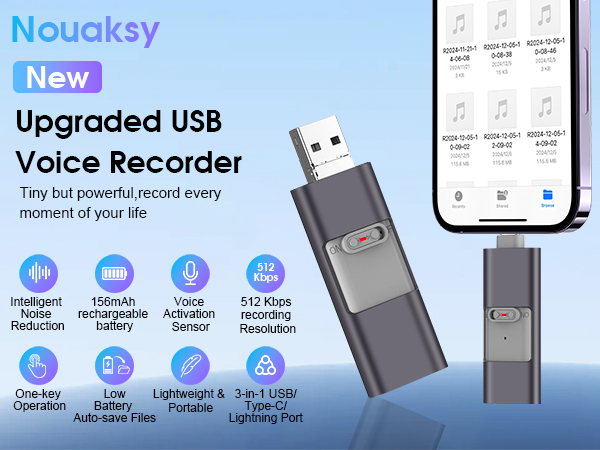 USB voice recorder