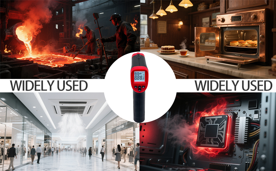 infrared thermometer gun for cooking