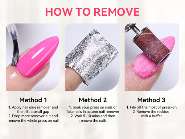 hema free nail glue for press on nails