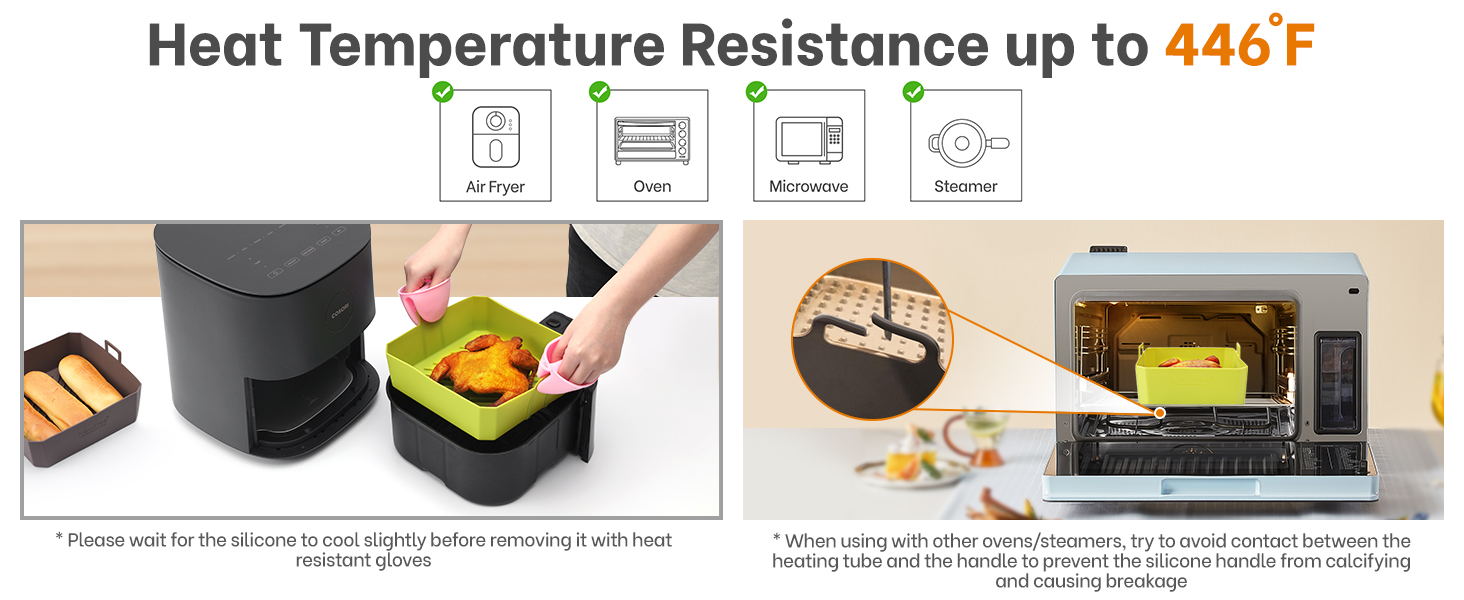 silicone liners for air fryer basket