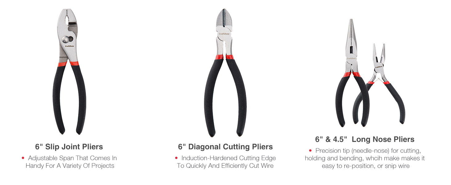 7PC Pliers and Wrench Set