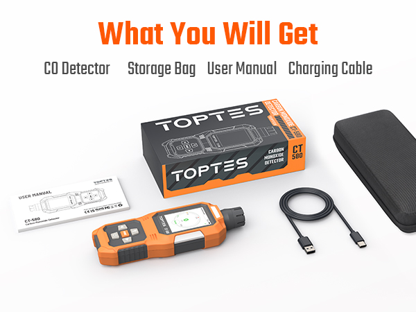 carbon monoxide detectors portable for travel camping battery powered meter alarm low level home