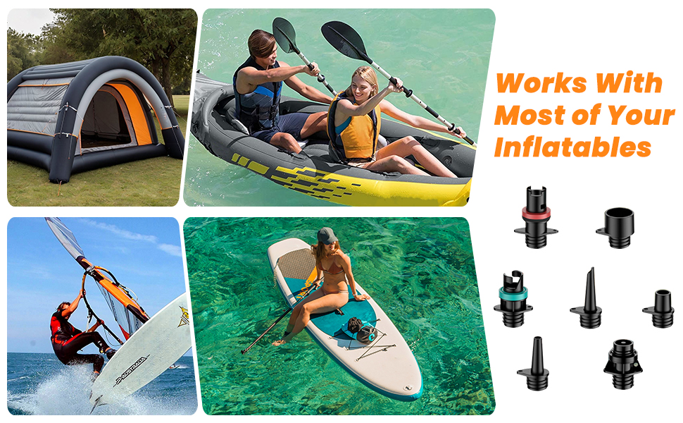 works with most of your inflatables