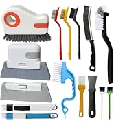 CRAFNEW 15Pcs Window Track Cleaning Brush, 2026 Upgrade Window Groove Cleaner Tool, All Purpose C...