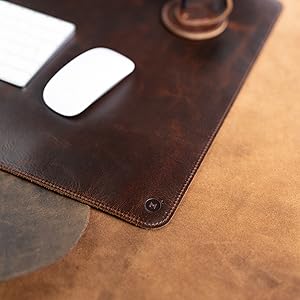 leather desk pad