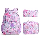 mommore Kids Backpack for Boys Girls School Backpack, Kindergarten Elementary Backpack with Lunch...