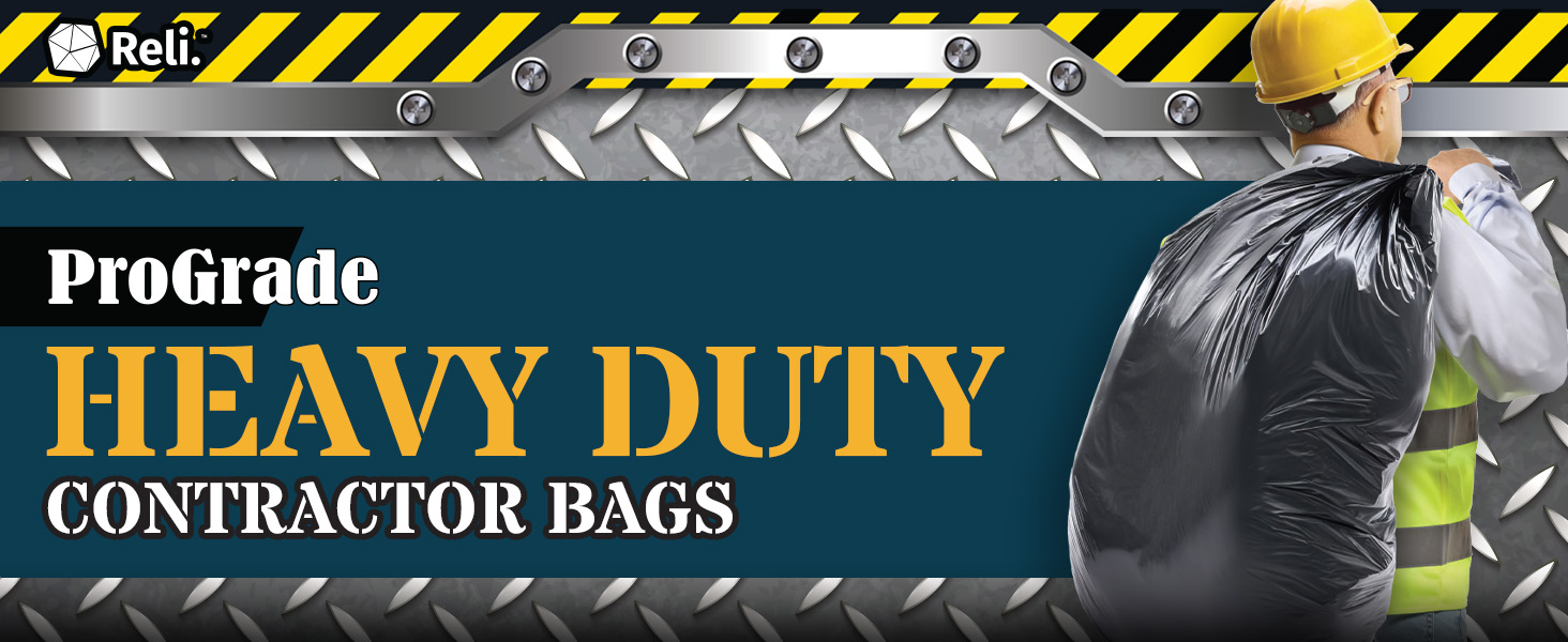 Reli. ProGrade 3 MIL Heavy Duty Contractor Bags