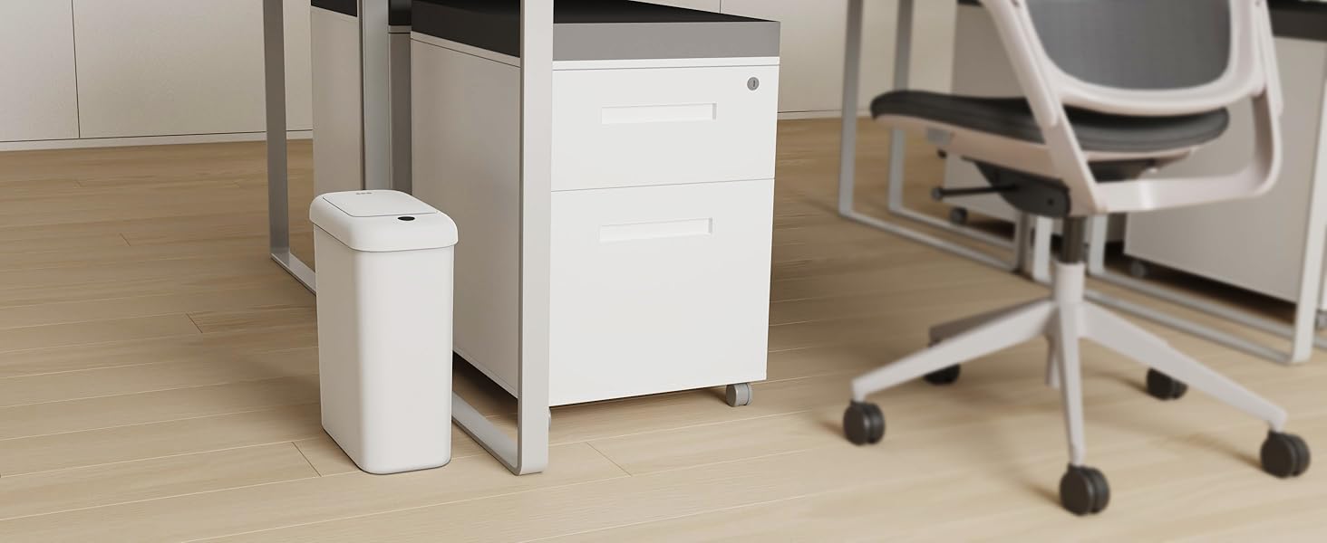 automatic trash can for office