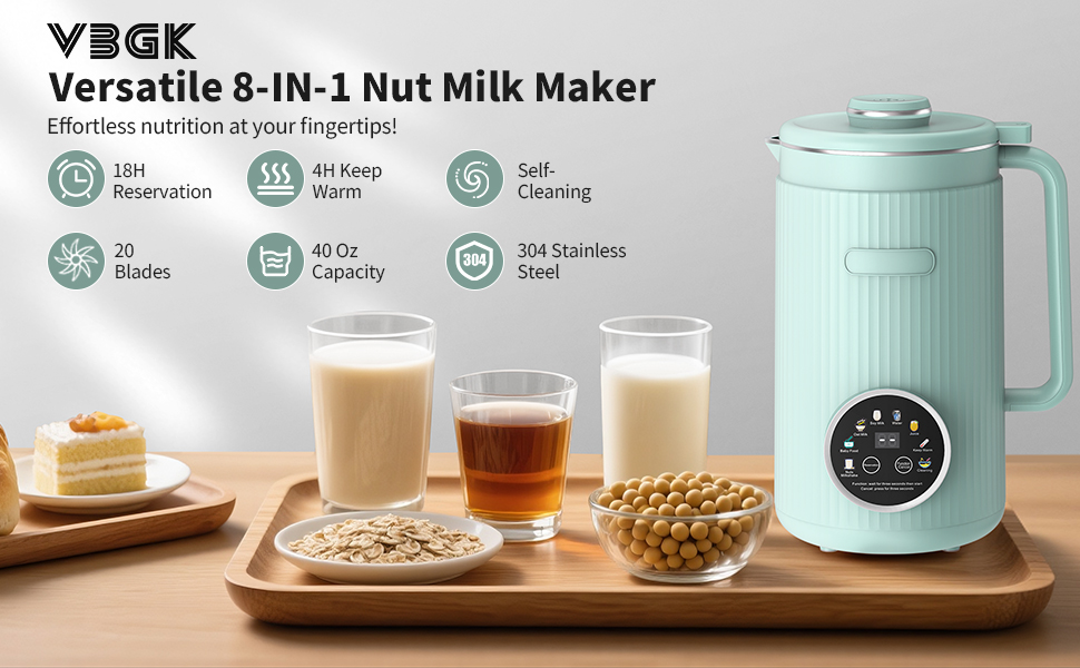 automatic nut milk maker