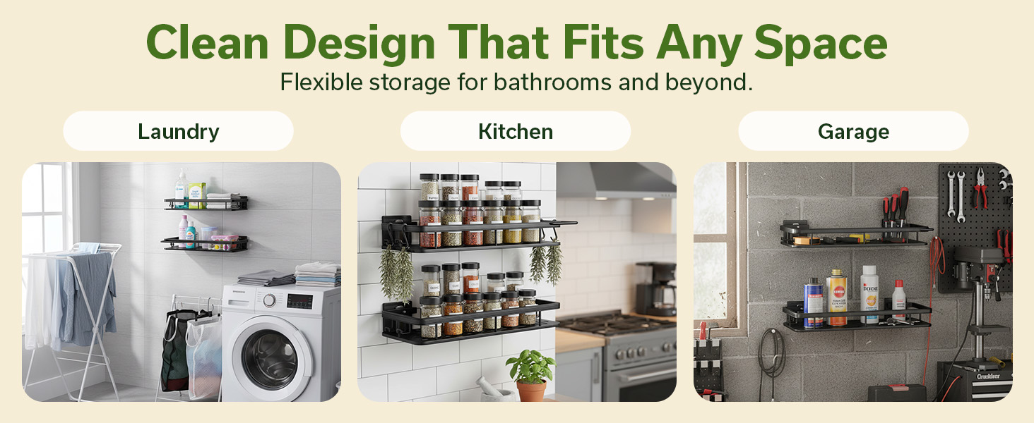 bathroom shelves wall mounted shower wall shelf bathroom storage accessories organizer rack