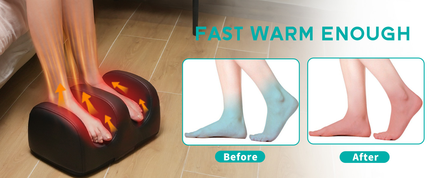 foot massager with heat