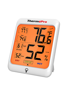 thermo pro thermometers indoor temperature gauge indoor temperature and humidity monitor thermapro