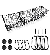 Cargo Net Trunk Bed Organizer for Ford/Dodge/GMC/Chevy Silverado/Toyota/Nissan/Honda Pickup Truck...