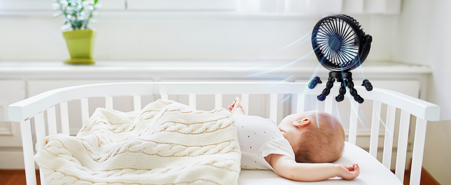 baby fan for stroller and car seat
