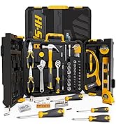 Hi-Spec 126piece Home &amp; Garage Mechanics Tool Kit Set. Complete Essential Hand Tools for DIY Repairs