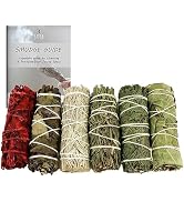 SOUL STICKS Smudge Stick Variety Gift Set | Bulk Sage Bundles for Space Cleansing | Smudging Wand...