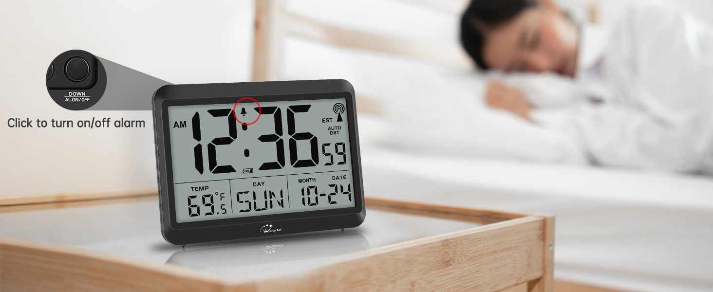 digital alarm clock