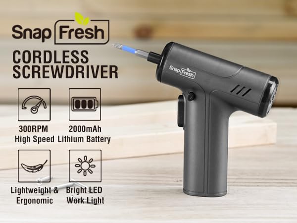 cordless screwdriver