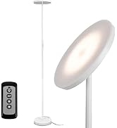 JOOFO Floor Lamp,30W/2400LM Sky LED Modern Torchiere 3 Color Temperatures Super Bright -Tall Stan...