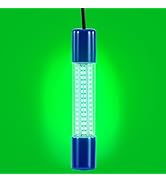 18W Underwater Fishing Light, IP68 Waterproof DC 12-24V LED Fish Bait Light Submersible Finder At...