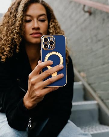 phone case with magnetic ring holder