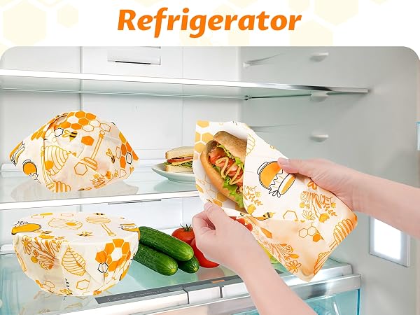 beeswax wraps for food