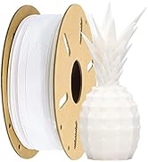 BBLIFE 1.75mm 3D Printer Filament PLA White, 1KG 2.2LBS 3D Printing PLA, High Diameter Tolerance,...