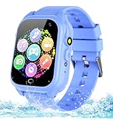 BEIARA Waterproof Kids Smart Watch for 3-12 Years Old Boys Girls Toys with 26 Game Video Camera P...