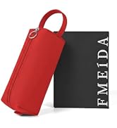 Fmeida Pencil Case for Girls, Back to School Supplies Christmas Gift, Red | Eco-Friendly Fabric, ...