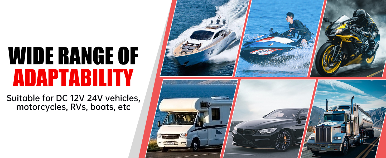 WIDE RANGE OF ADAPTABILITY