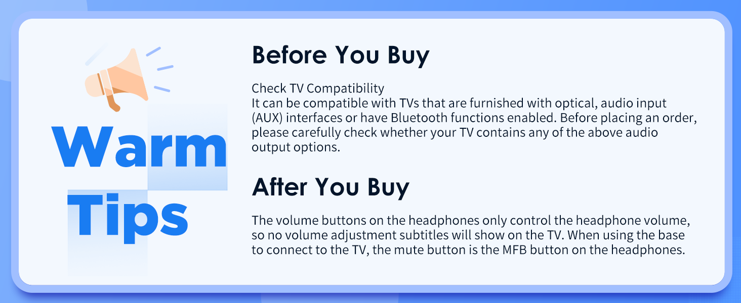 best wireless headphones for tv