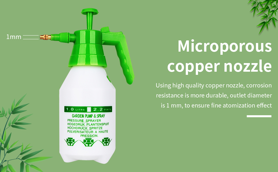 Garden pump sprayer