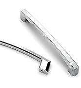 Asidrama 10 Pack 5 Inch(128mm) Polished Chrome Kitchen Cabinet Handles, Cabinet Pulls Kitchen Cab...