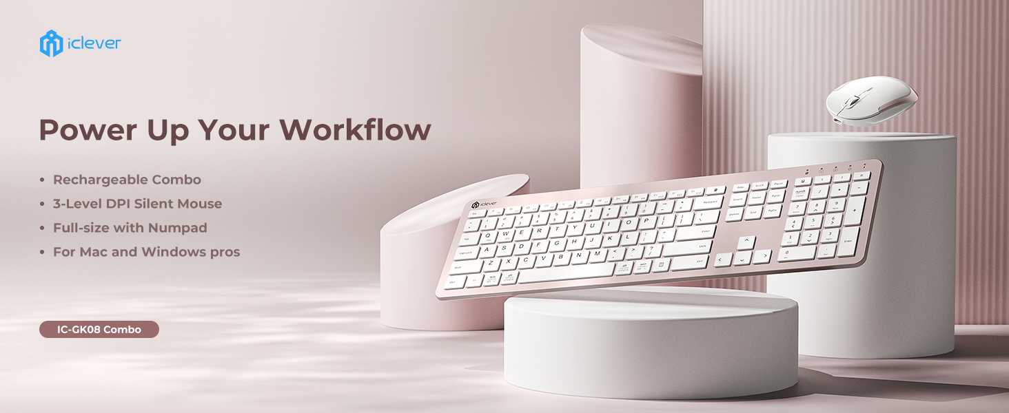 wireless keyboard with number pad