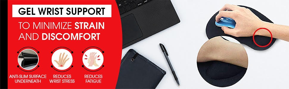 Wrist Rest Mouse Mat