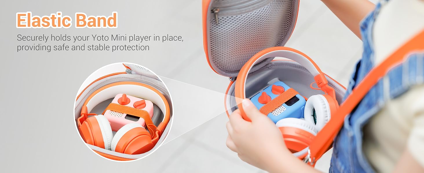 yoto mini case with headphones