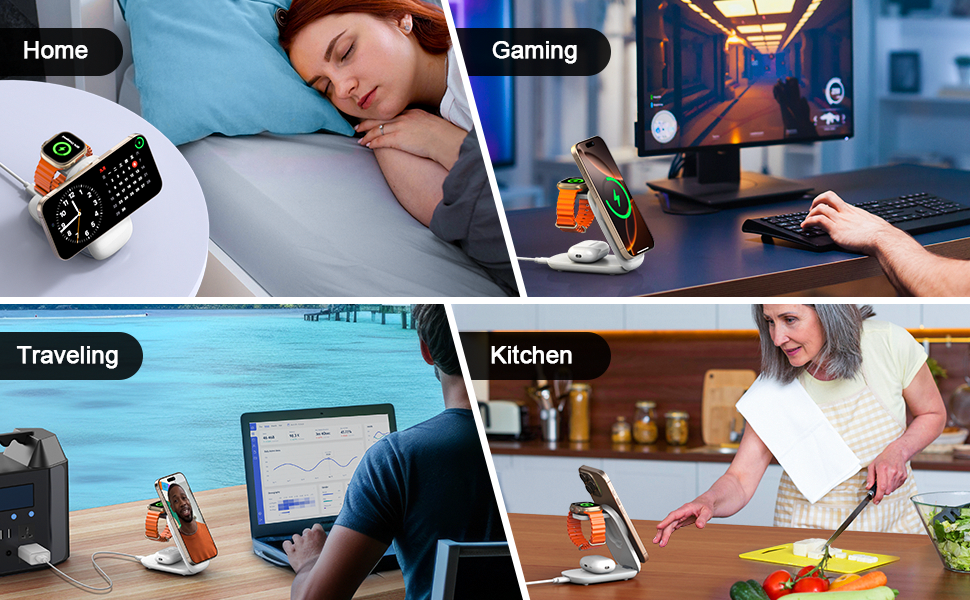Fast Magnetic Wireless Charger Station