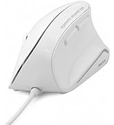 SANWA Wired Ergonomic Mouse, Silent Click Vertical Computer Mice, 3 Programmable Buttons, Optical...