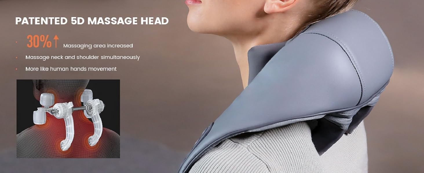 neck massager with heat